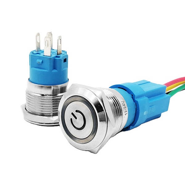 22mm Metal Push Power Sign Switch