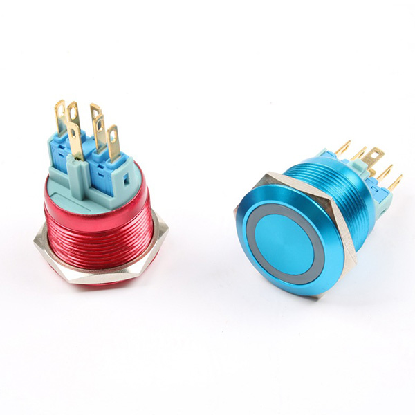 22mm Oxidation Metal Push Button