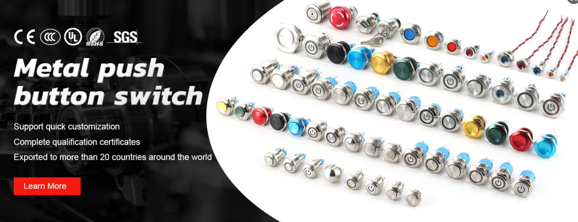 Metal Push Button  Manufacturer
